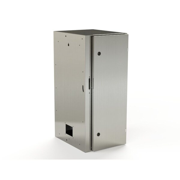 1/4 Turn Latch Electrical Enclosures, 34-1/2 in H, 18 in D, 15 in W, NEMA 3R, 4, 12, 13